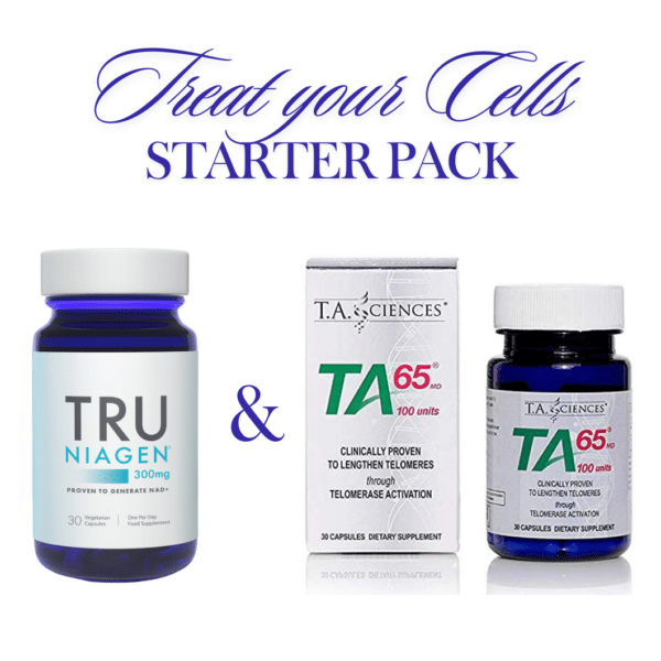 Treat your cells TA65 & Tru Niagen Starter Pack