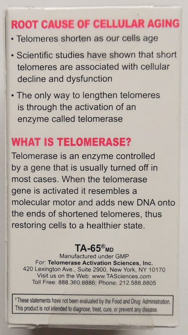 TA65 by TA Sciences Box